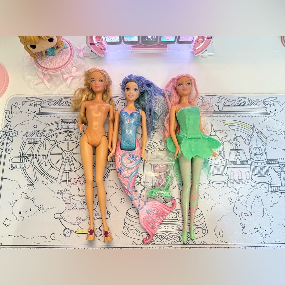 Barbie dolls lot: Barbie Mermaidia, Fairytopia and Barbie Diaries